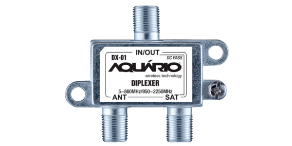 How to connect diplexer with dual LNB